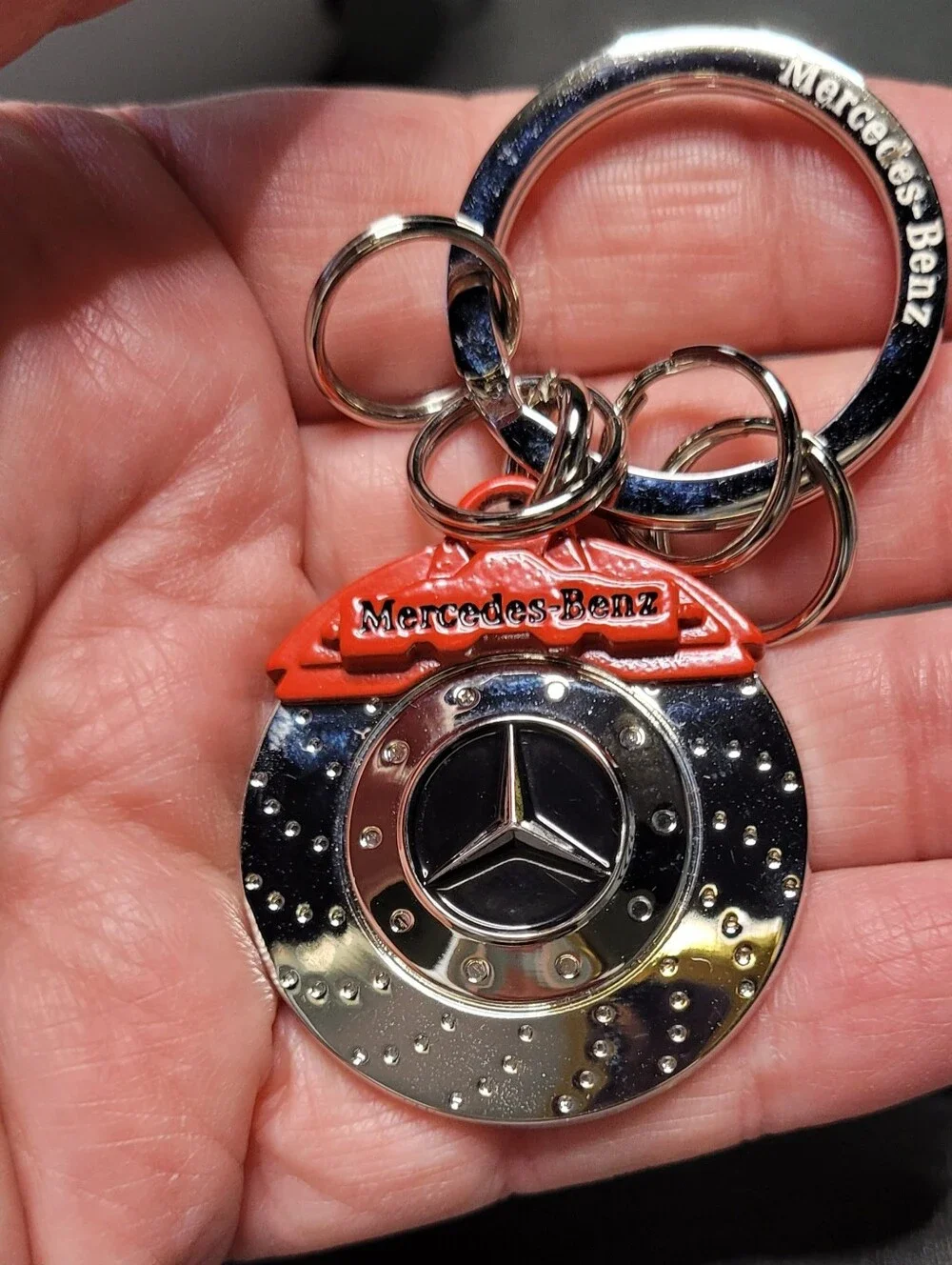 Mercedes-Benz AMG Brake Disc Keyring NWB